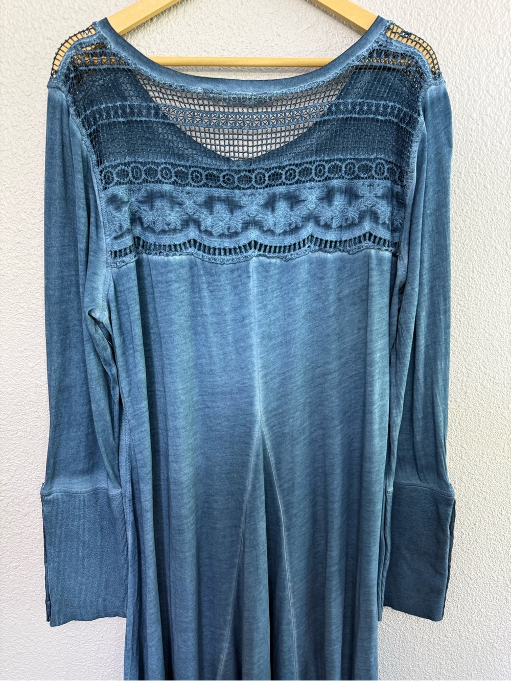 Soft Surroundings Boho Embroidered Maxi Dress Size XL - Picture 4 of 8